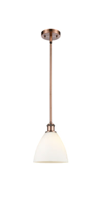 Ballston Mini Pendant Antique Brass Finish