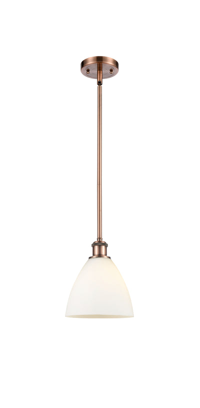 Ballston Mini Pendant Antique Brass Finish