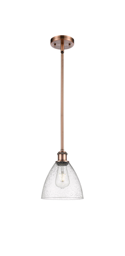 Ballston Mini Pendant Antique Brass Finish