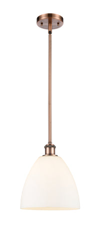 Ballston Mini Pendant Antique Brass Finish