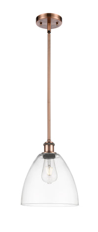 Ballston Mini Pendant Antique Brass Finish