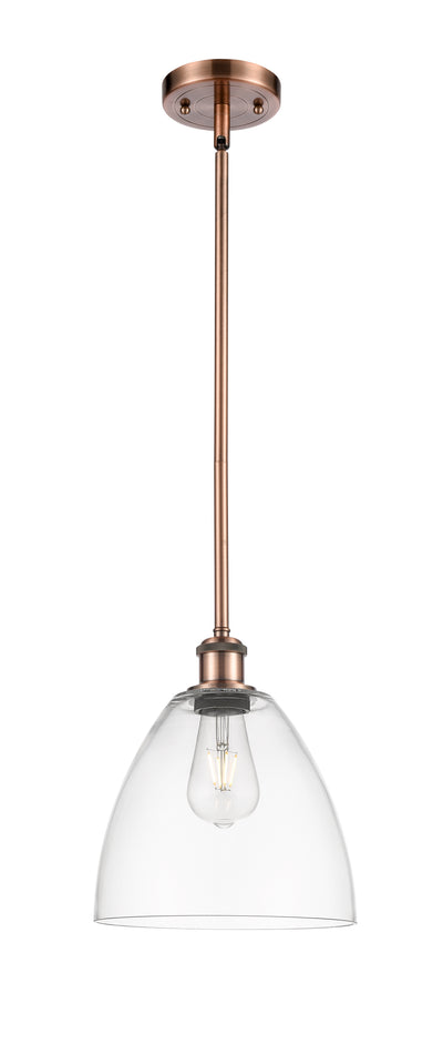 Ballston Mini Pendant Antique Brass Finish