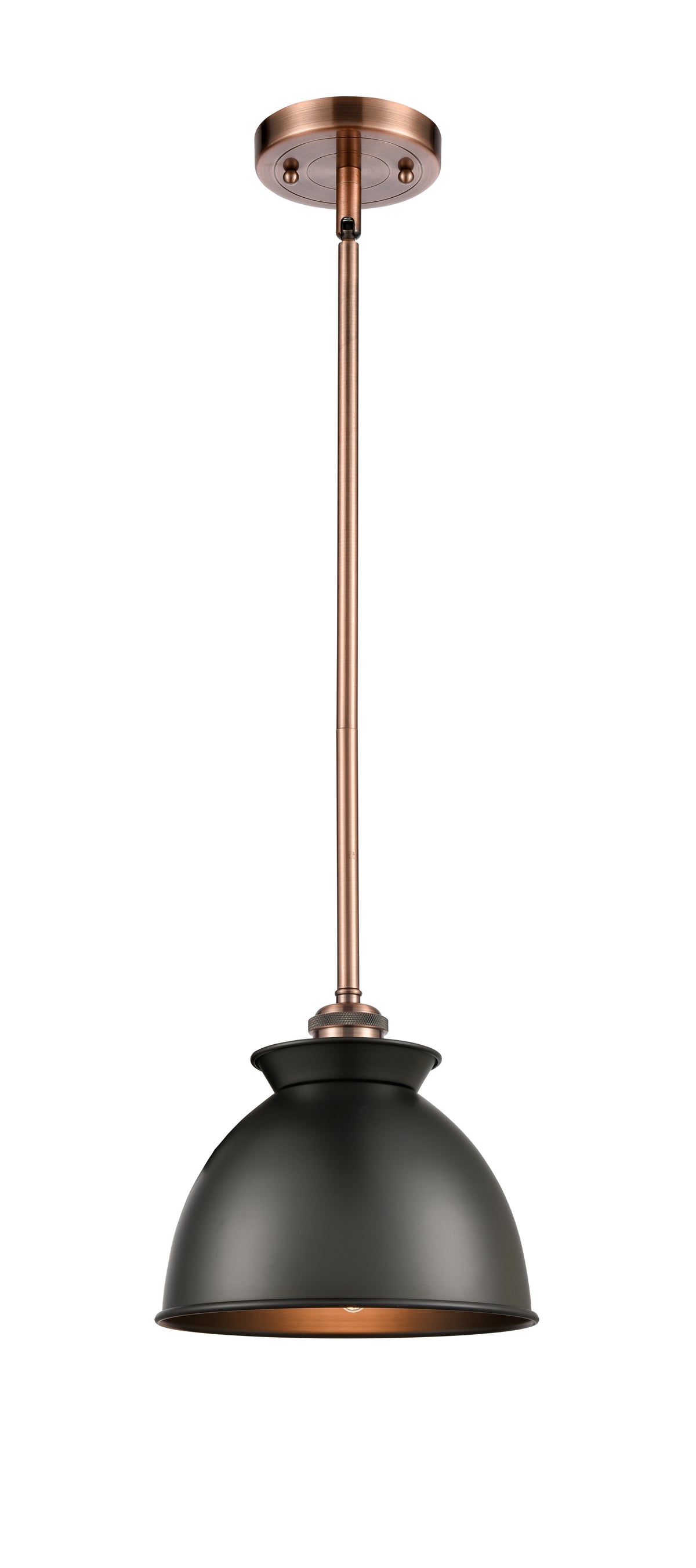 Ballston Mini Pendant Antique Brass 8.25