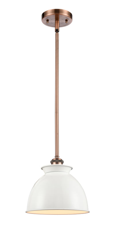 Ballston Mini Pendant Antique Brass 8.25