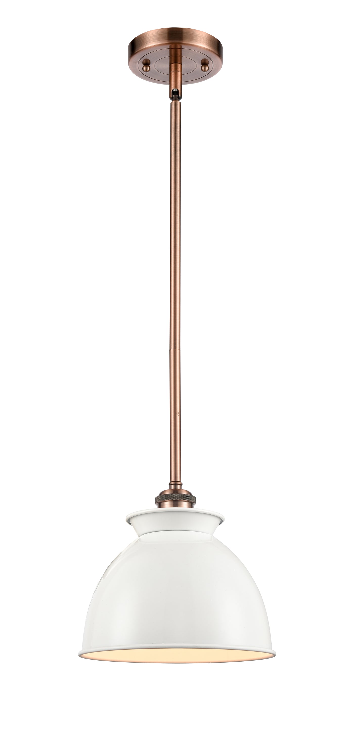 Ballston Mini Pendant Antique Brass Finish