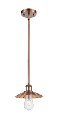 Ballston Mini Pendant Antique Copper Finish