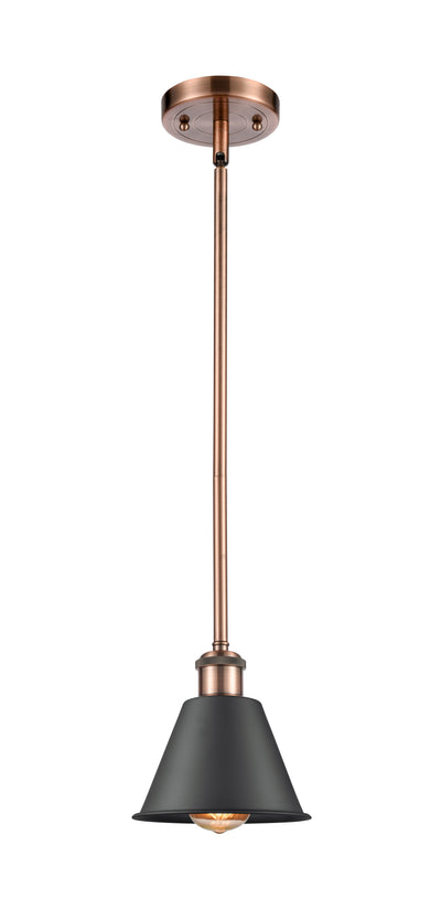 Ballston Mini Pendant Antique Brass Finish
