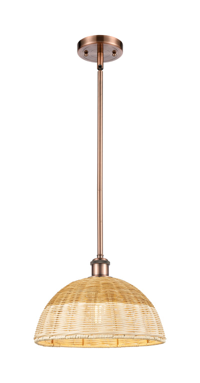 Ballston Mini Pendant Antique Brass Finish
