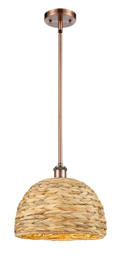 Ballston Mini Pendant Antique Brass Finish