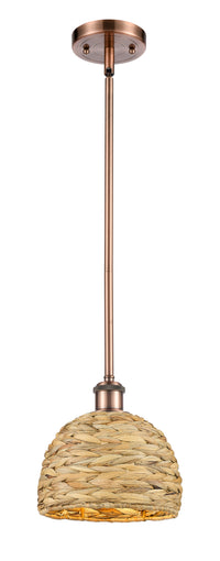 Ballston Mini Pendant Antique Brass Finish