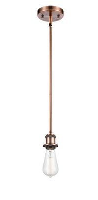 Ballston Mini Pendant Antique Brass Cast