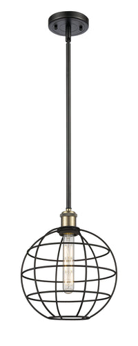 Ballston Mini Pendant Antique Brass 10 Inch