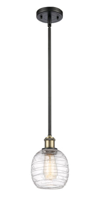 Ballston Mini Pendant Antique Brass Finish