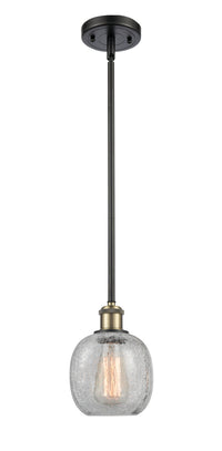 Ballston Mini Pendant Antique Brass Finish