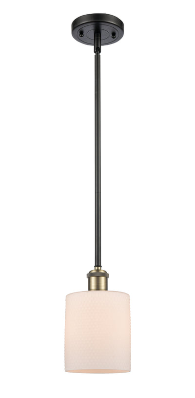 Ballston Mini Pendant Antique Brass Finish