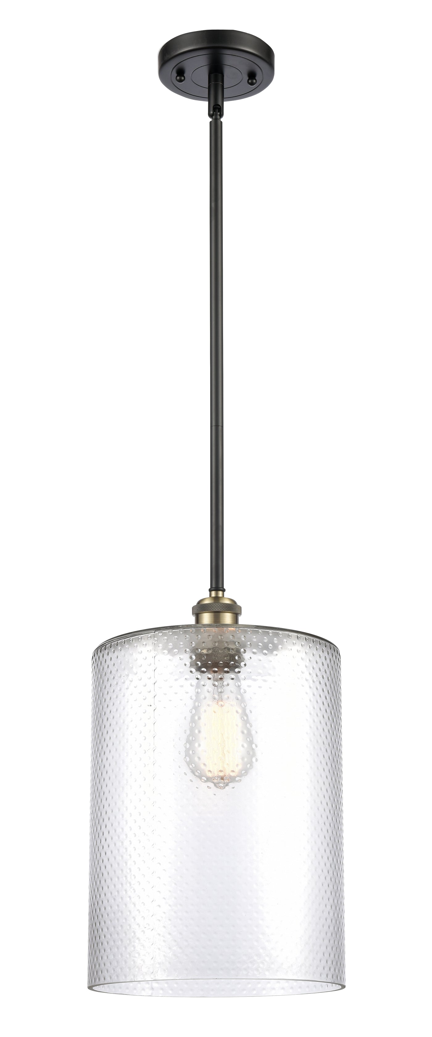 Ballston Mini Pendant Antique Brass Finish