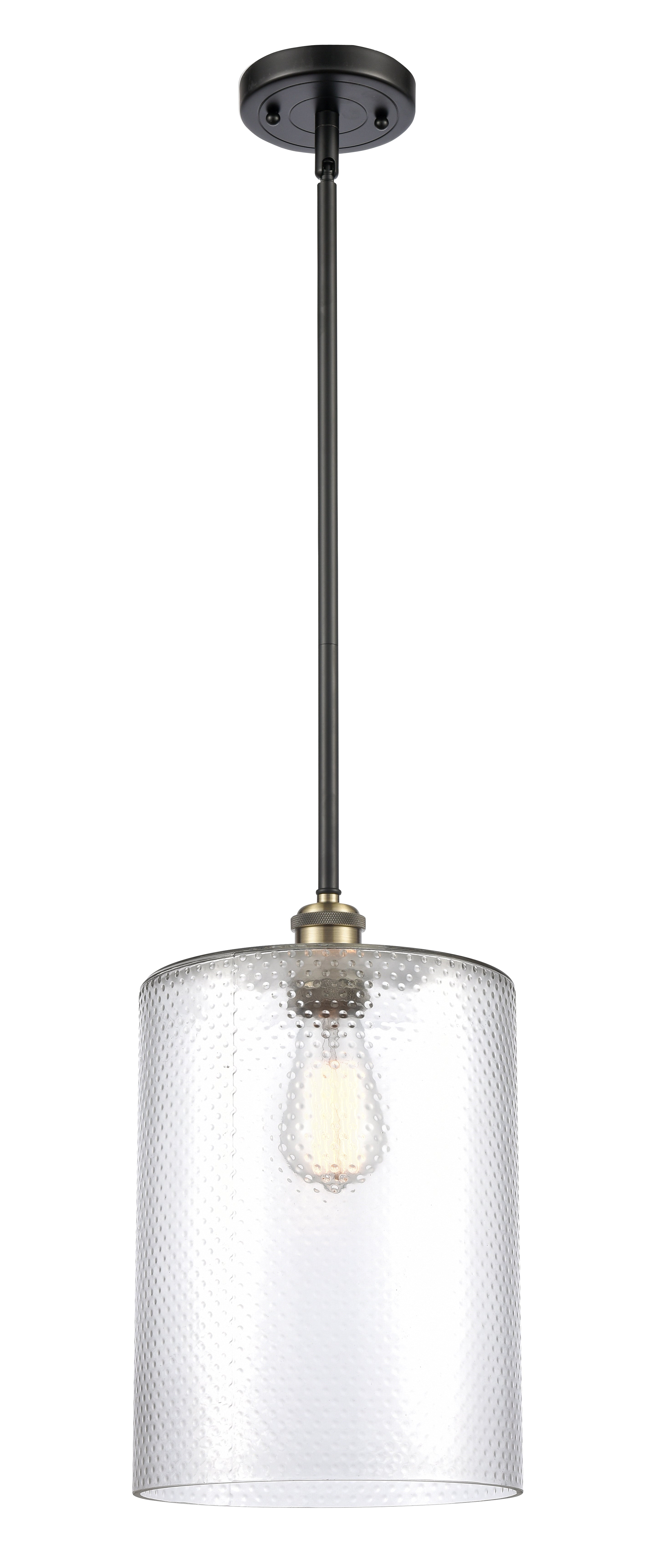 Ballston Mini Pendant Antique Brass Finish