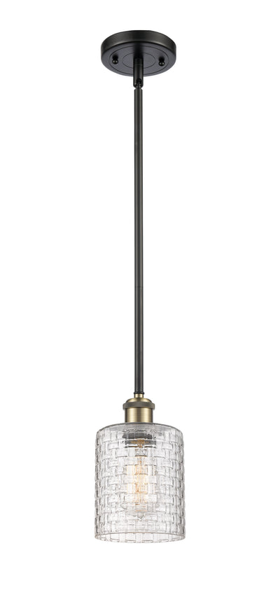 Ballston Mini Pendant Antique Brass Finish