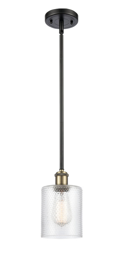 Ballston Mini Pendant Antique Brass Finish