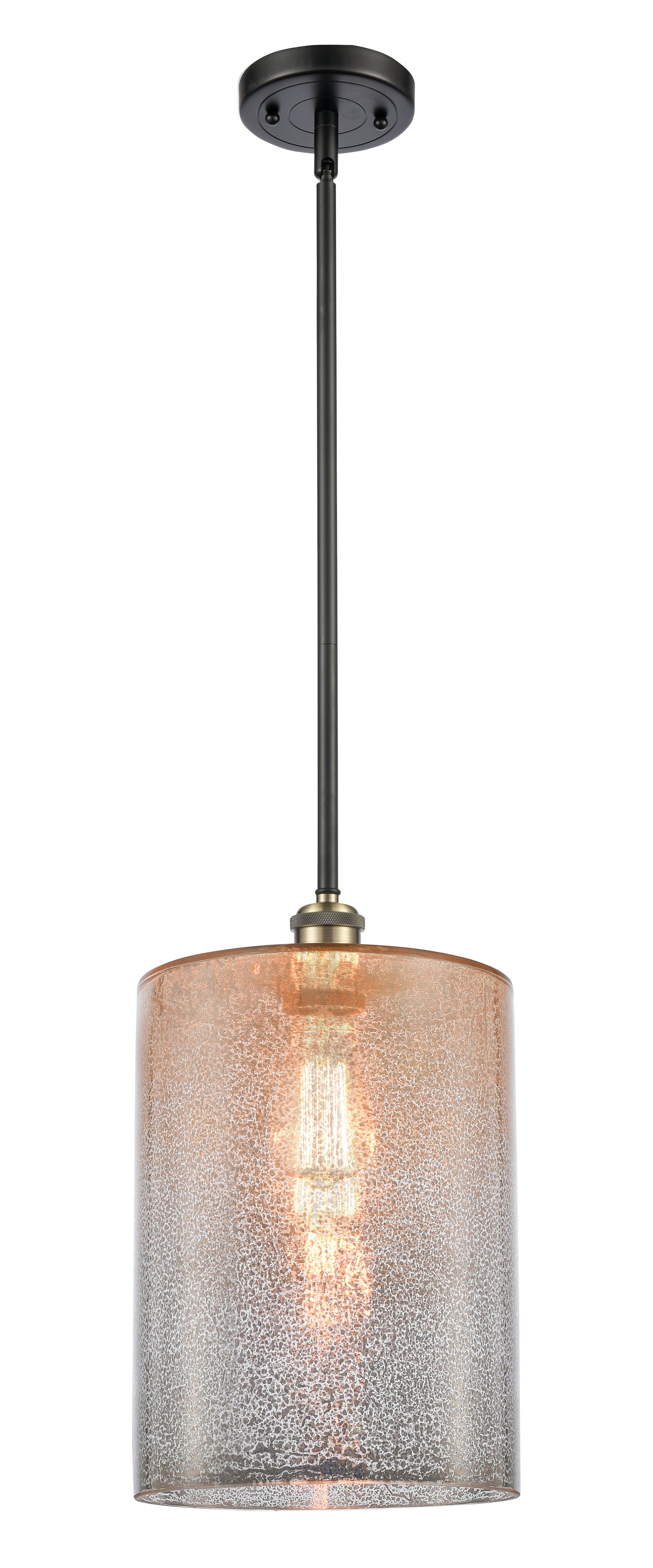 Ballston Mini Pendant Antique Brass Finish