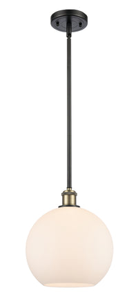 Ballston Mini Pendant Antique Brass 10 Inch