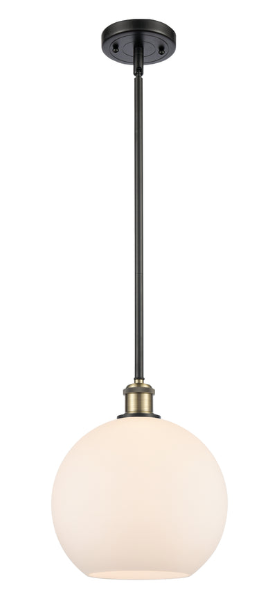 Ballston Mini Pendant Antique Brass Finish