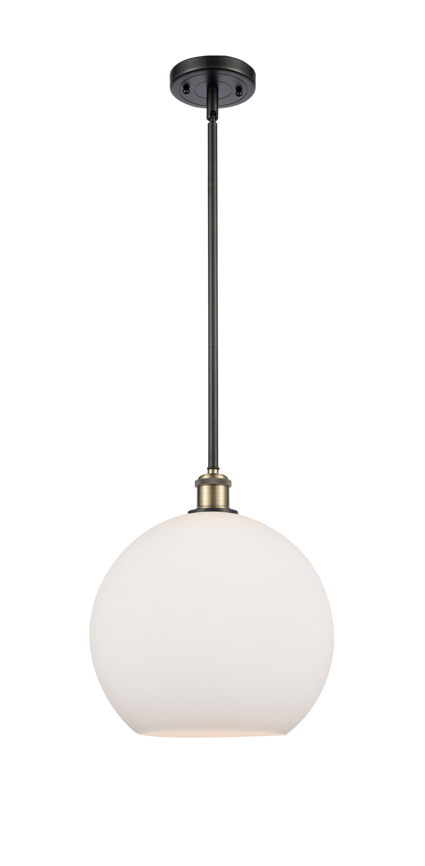 Ballston Mini Pendant Antique Brass Finish