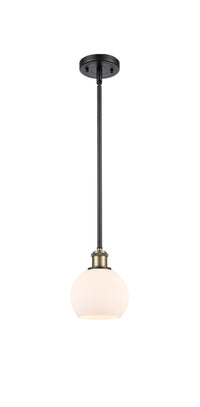 Ballston Mini Pendant Brass Antique Finish