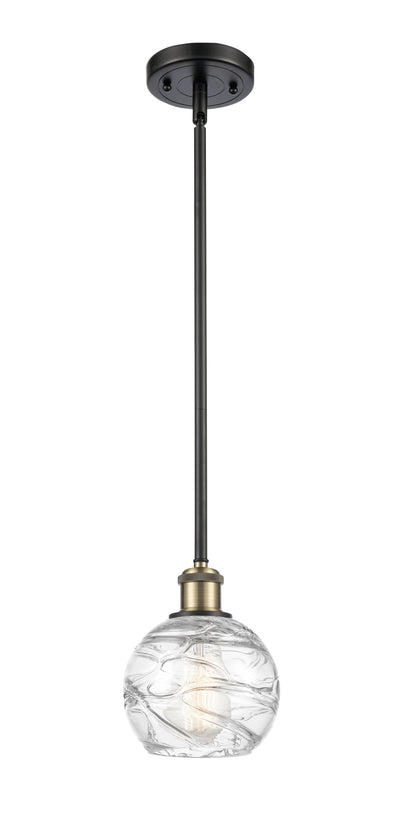 Ballston Mini Pendant Antique Brass Finish