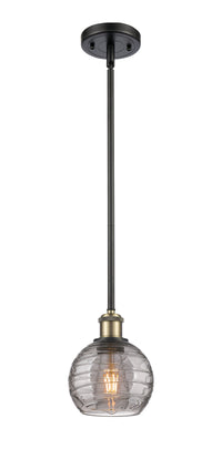 Ballston Mini Pendant Antique Brass Finish