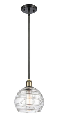 Ballston Mini Pendant Antique Brass 8 Inch