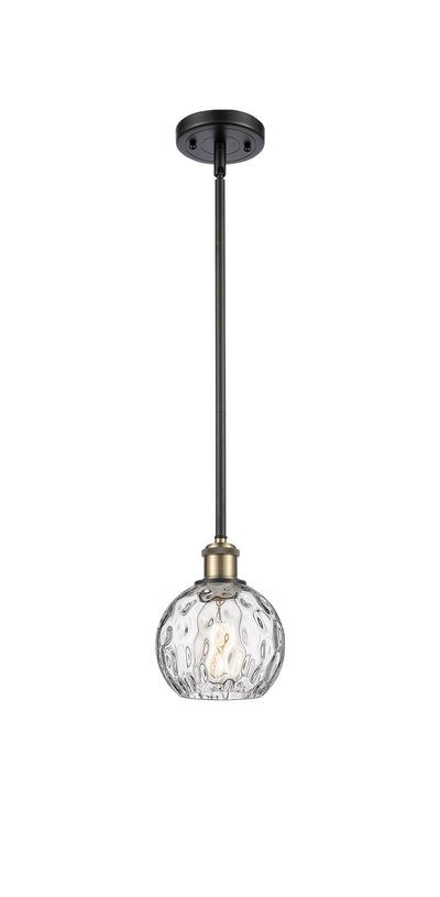 Ballston Mini Pendant Antique Brass Finish