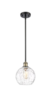 Ballston Mini Pendant Antique Brass Glass