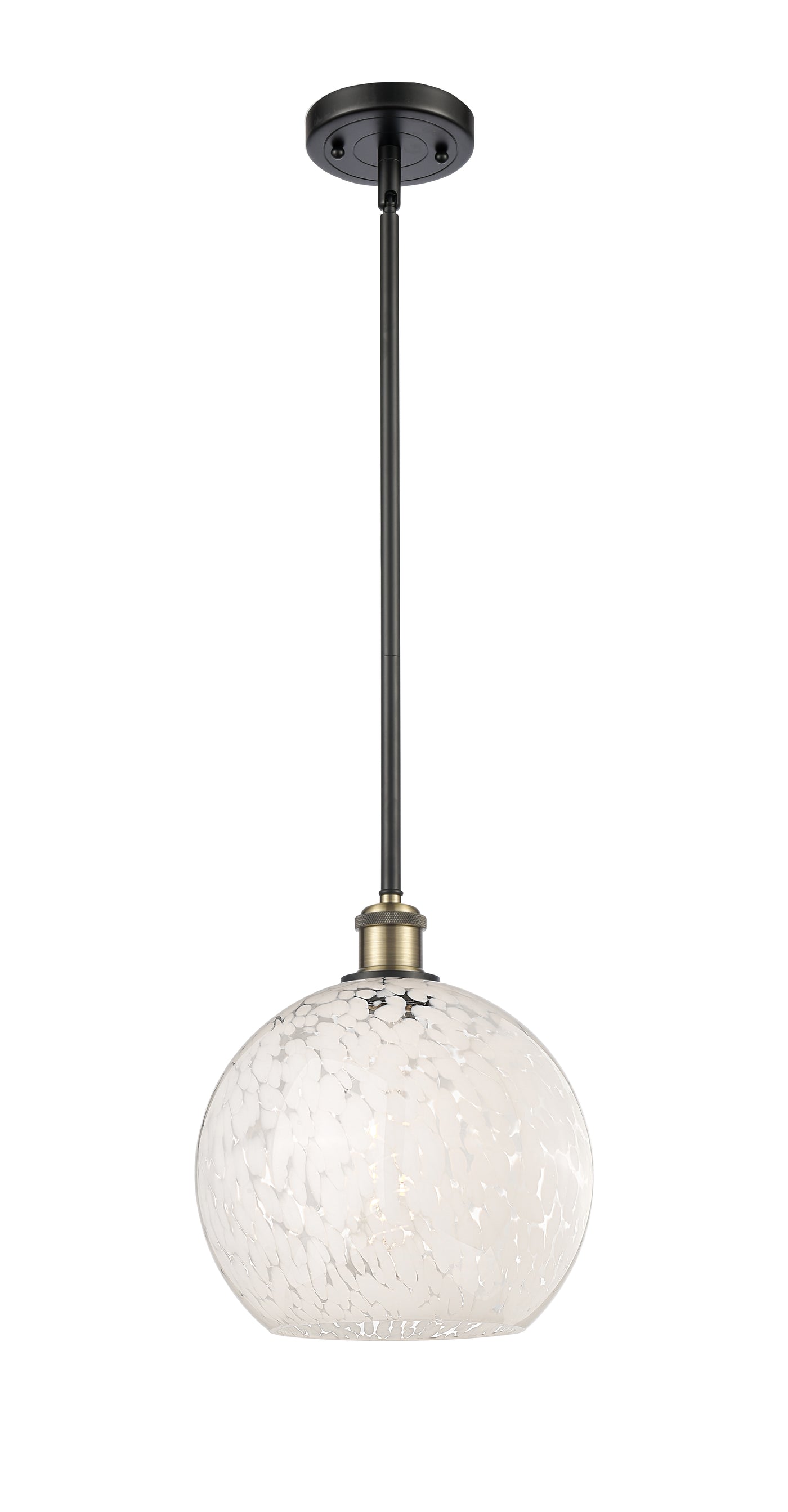 Ballston Mini Pendant Antique Brass Finish