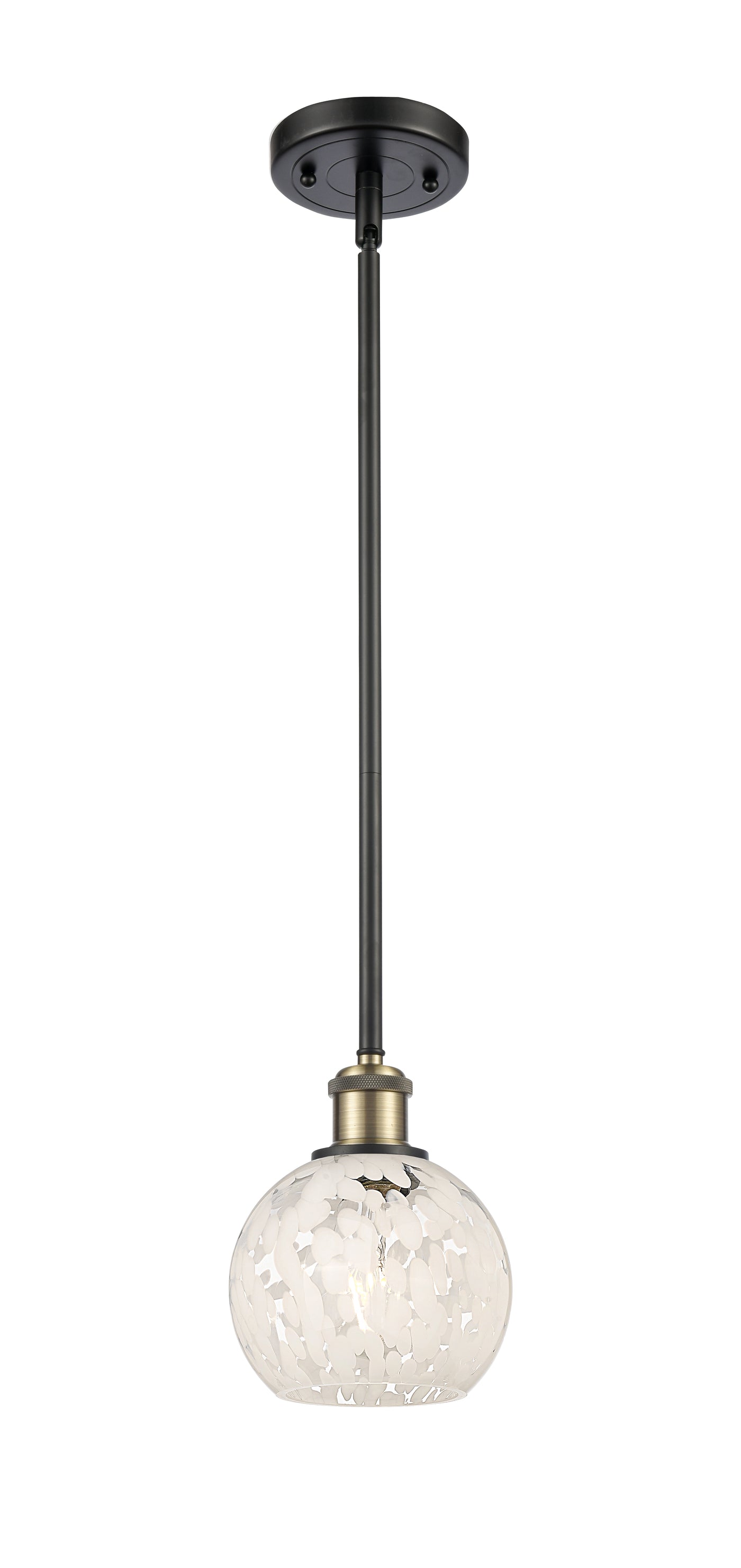Ballston Mini Pendant Cast Brass 6 Inch