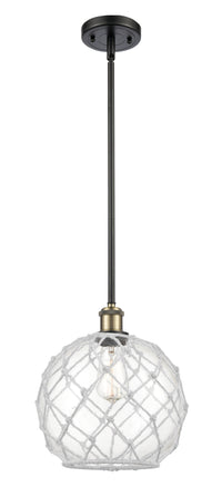 Ballston Mini Pendant Antique Brass Finish