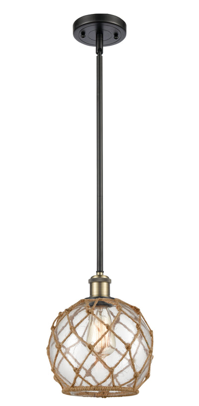 Ballston Mini Pendant Antique Brass Finish