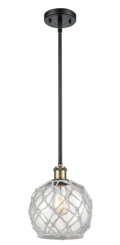 Ballston Mini Pendant Antique Brass Finish