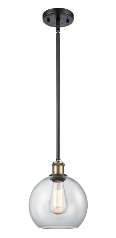 Ballston Mini Pendant Antique Brass Finish