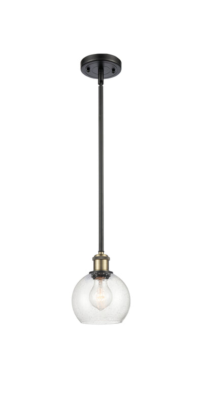 Ballston Mini Pendant Antique Brass Finish