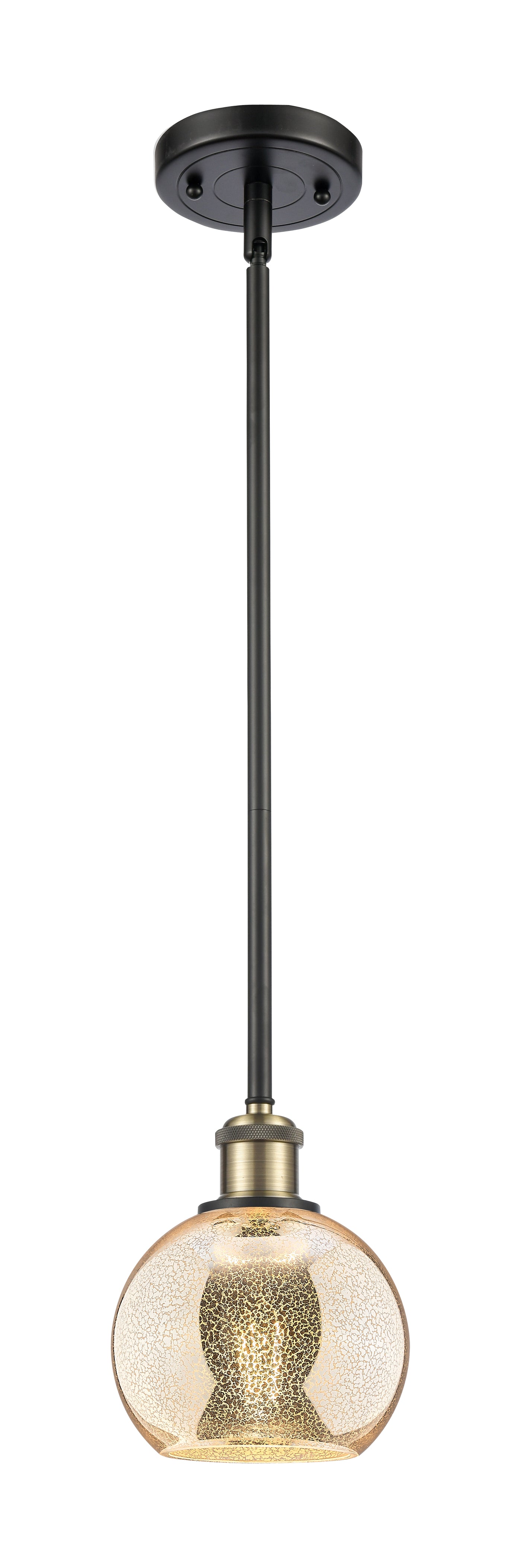 Ballston Mini Pendant Brass Antique Finish