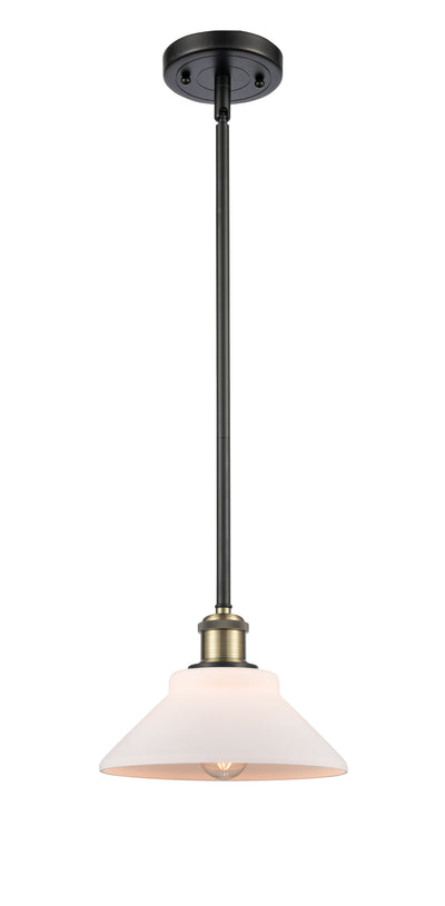 Ballston Mini Pendant Antique Brass Finish
