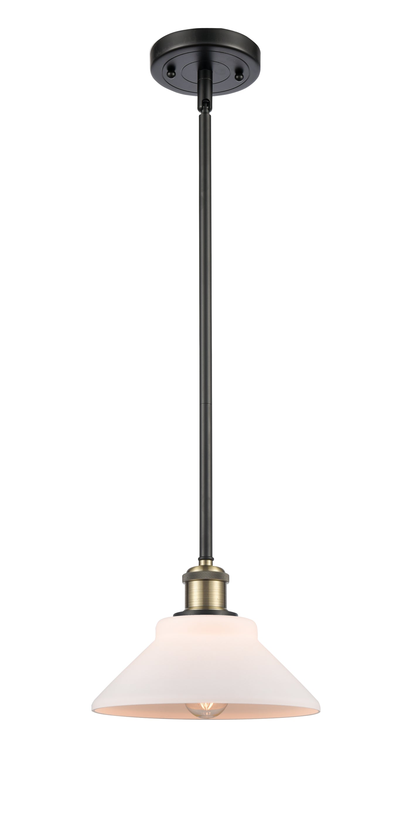 Ballston Mini Pendant Antique Brass Cast