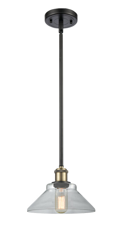 Ballston Mini Pendant Antique Brass Finish