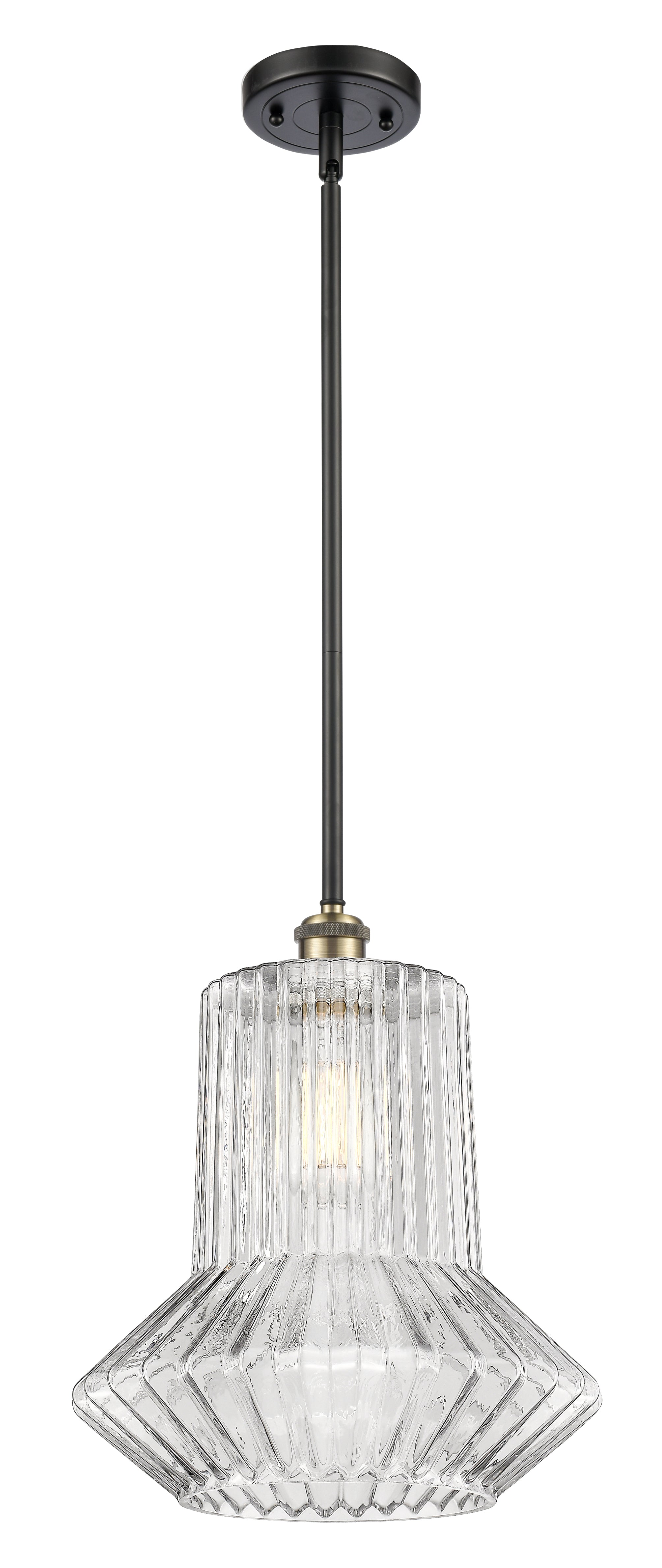 Ballston Mini Pendant Antique Brass Finish