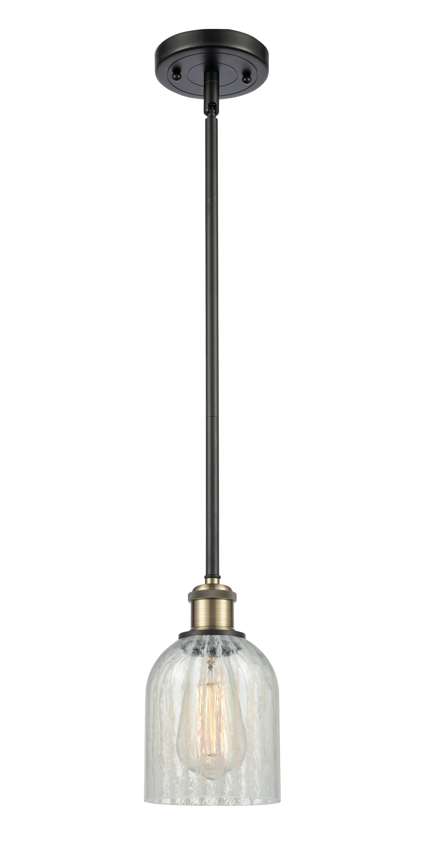 Ballston Mini Pendant Cast Brass 5 Inch