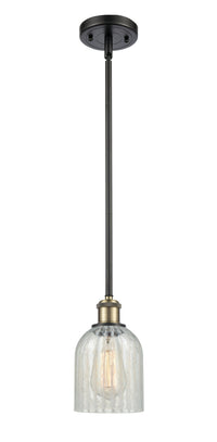 Ballston Mini Pendant Antique Brass Finish