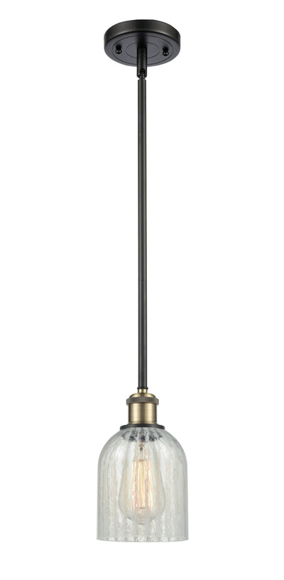 Ballston Mini Pendant Antique Brass Finish