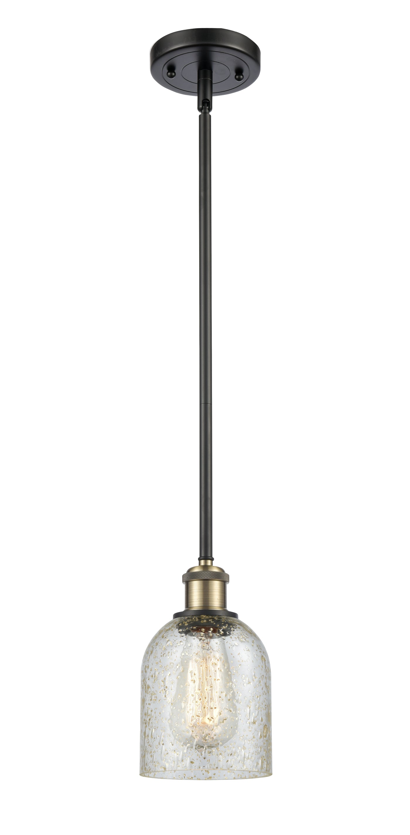 Ballston Mini Pendant Antique Brass Finish
