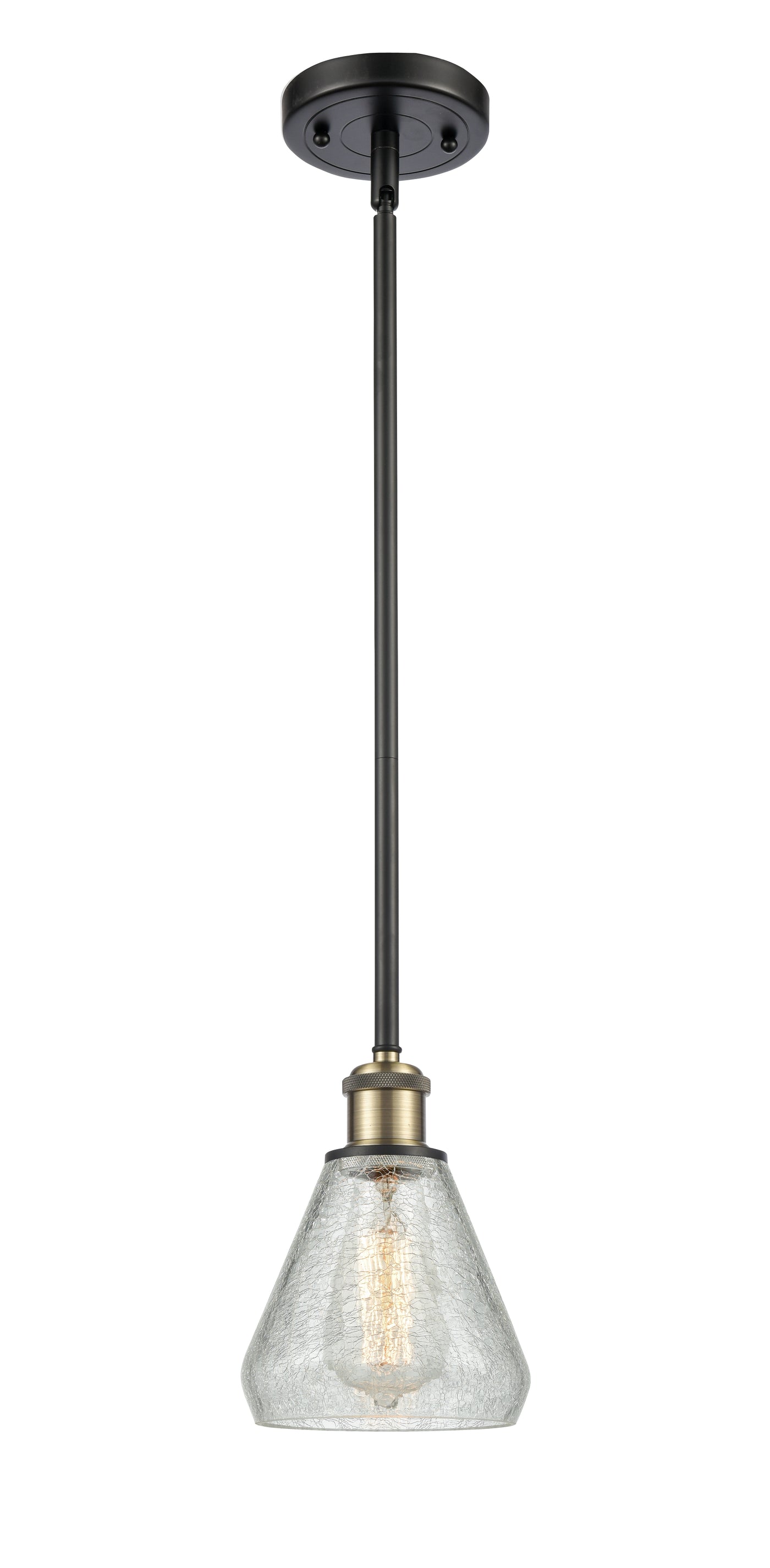 Ballston Mini Pendant Cast Brass Antique